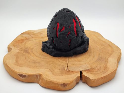 Magma-Ei – Kunstvolle Nachbildung vulkanischer Energie