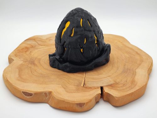 Magma-Ei – Kunstvolle Nachbildung vulkanischer Energie